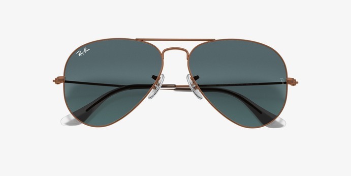 Eigenaardig Frustrerend Gepland Custom Aviator Large Metal Sunglasses | Ray-Ban®