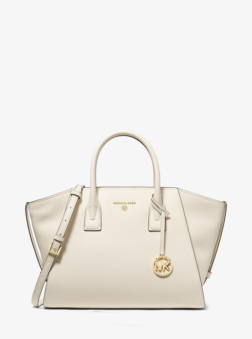 Michael Kors Westley Large Pebbled Leather Chain-Link Tote Bag