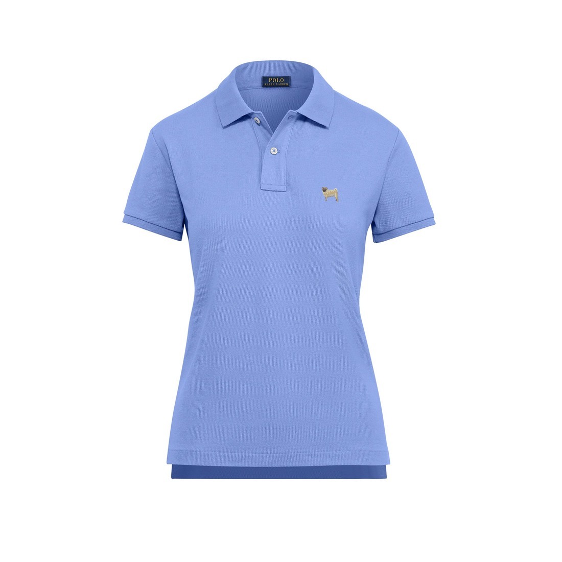 Custom-Tailored Deep Blue Polo Shirt - Tailor Store