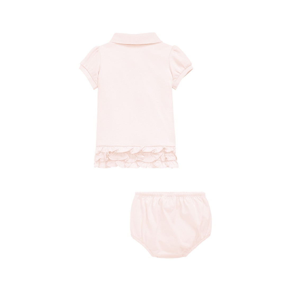 Ralph Lauren - Robe rose en coton Bébé fille
