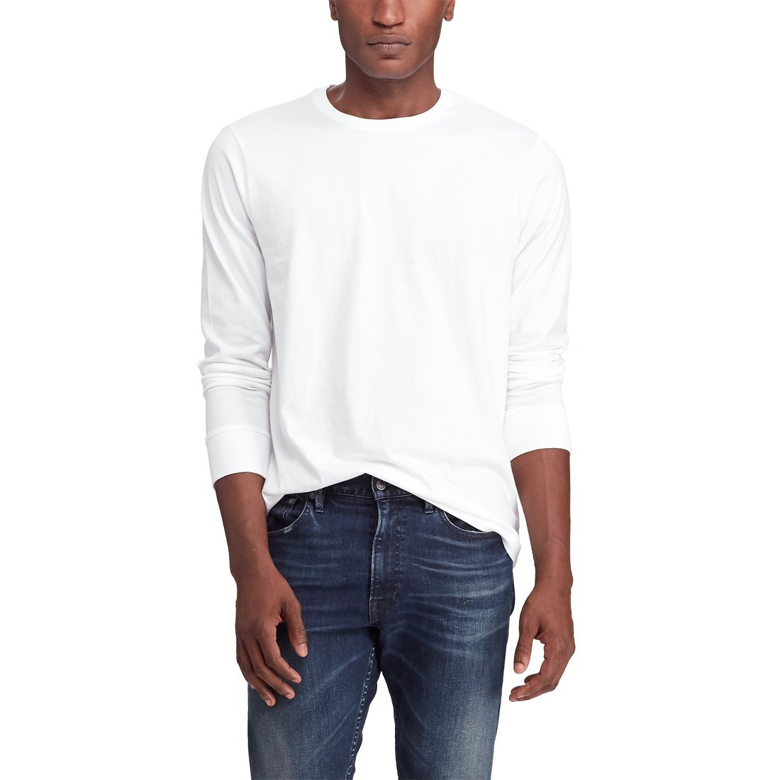 Adult Long Sleeve T-Shirt, Round-neck